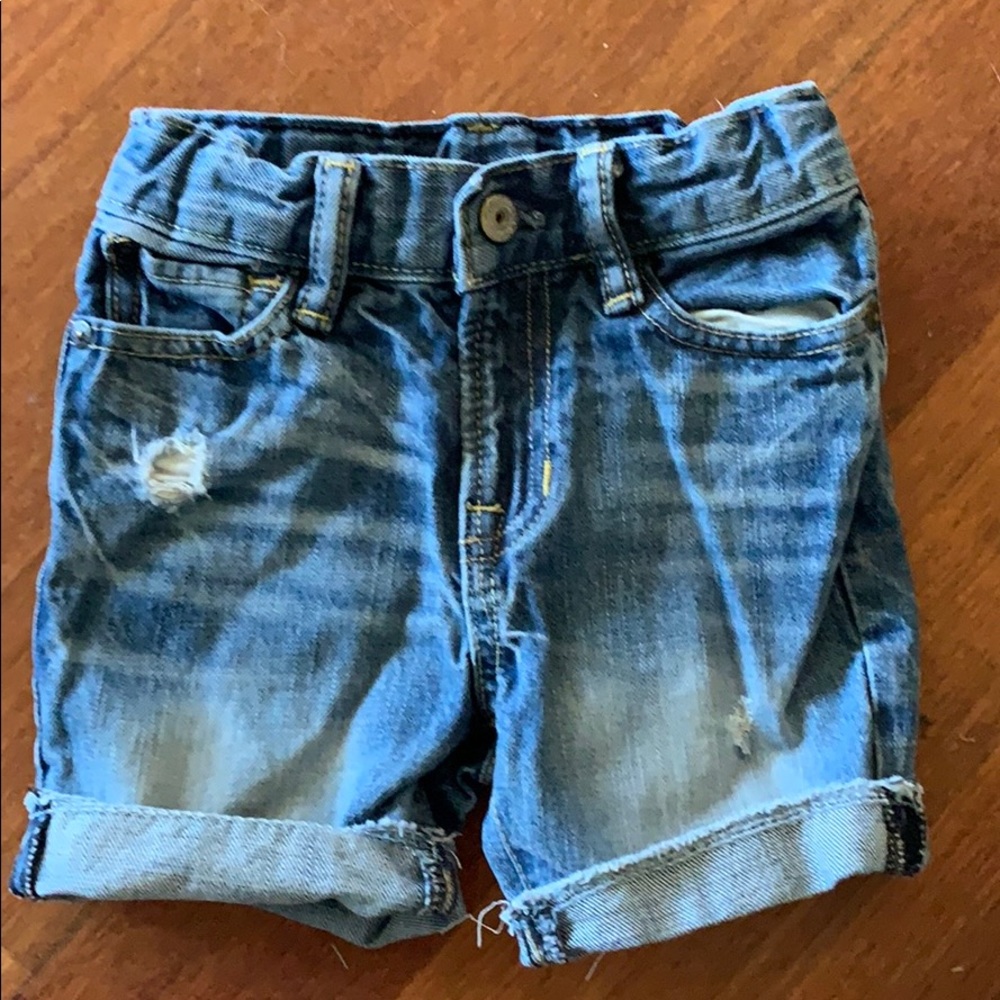 Boys baby gap jean shorts size 2t